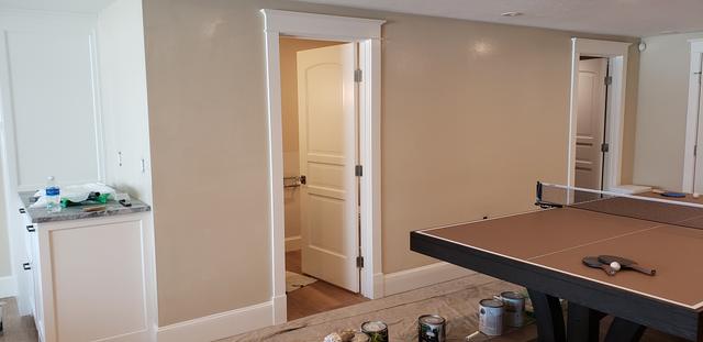 After: the same walls, finished by Jewell Painting